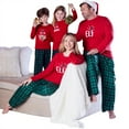 thumbnail image 2 of Dreams & Co. Plus Size Holiday Print Pj Set, 2 of 6