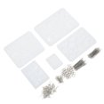 thumbnail image 2 of Kit de molde de epoxi de cristal, herramienta artesanal de silicona para hacer joyas, colgante, collar, 2 of 5