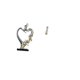 thumbnail image 5 of Estatua de pareja,Figura de pareja besándose,regalo de boda moderno,Estatua de pareja besándose en el aniversario de San Valentín,Pareja en miniatura,Pareja de enamorados abrazándose en, 5 of 8