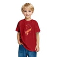thumbnail image 4 of T-shirts Graphiques pour Fillette, Manches Courtes, Col Rond, T-Shirt Décontracté d'Été, Hauts, 4 of 6