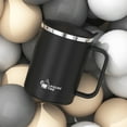 thumbnail image 5 of Insulated Coffee Mug with Handle & Lid - 17oz Stainless Steel Travel Tumbler, Double Wall Vacuum (Black) by PALIFEUR, 5 of 7