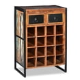 thumbnail image 1 of vidaXL Wine Rack for 16 Bottles Solid Reclaimed Wood, 1 of 5