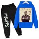 thumbnail image 2 of 2024 Ropa para niños CALIENTE Conjunto de sudadera con capucha para niños más sudadera y pantalones Conjunto deportivo de 2 piezas para niños y niñas Ropa estampada de Mbappé, 2 of 5
