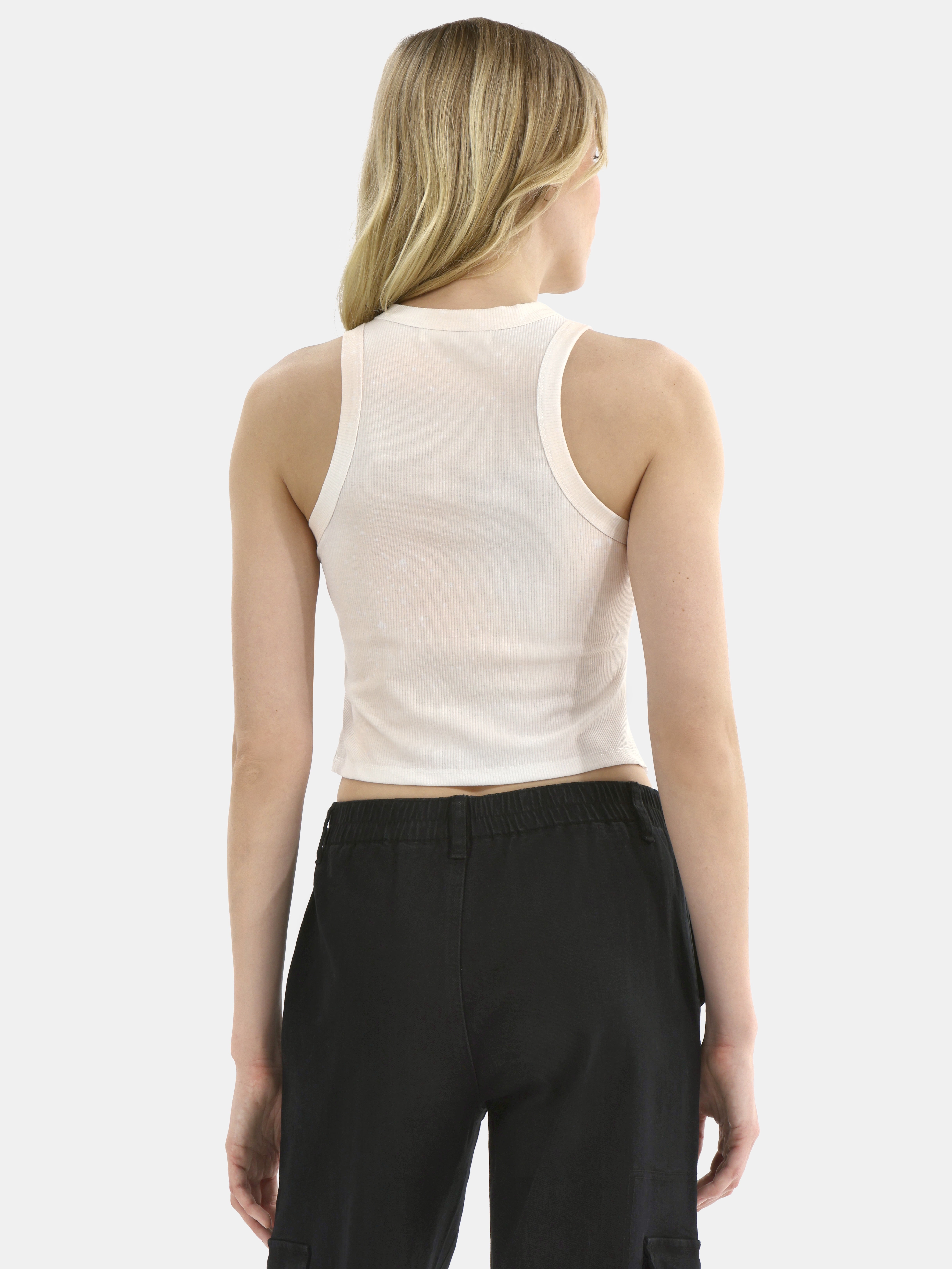 Madden NYC Women's Sleeveless High Neck Graphic Top, Sizes XXS-XXL