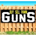 thumbnail image 1 of Buy Sell Pawn Guns 13 oz Vinyl Banner With Metal Grommets, 1 of 4