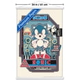 thumbnail image 3 of Sonic the Hedgehog (1991): Classic - Built For Speed Wall Poster with Magnetic Frame, 22.375" x 34", 3 of 5