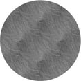 thumbnail image 1 of Ahgly Company Machine Washable Indoor Round Transitional Grey Gray Area Rugs, 3' Round, 1 of 7