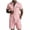Pink, variant on Mens Pink Linen Blend Casual 2 Piece Set | Short Sleeve Shirt & Matching Shorts Summer Co-ord for Beach Vacation,Size S