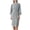 Green, variant on Women's 3/4 Sleeve Bathrobe Absorbent Spa Robes Billowy Fall Belt Classic Loops Patch Pocket Bath Robe Navy XX-Large-3X-Large