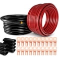 thumbnail image 1 of Cable Tuijodaix calibre 1/0 (6 m cada uno, rojo/negro), CCA, cobre, 1 of 7