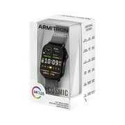 Armitron Connect - Unisex Eclipse Smartwatch - Make and Receive Calls - Gray Silicone Band