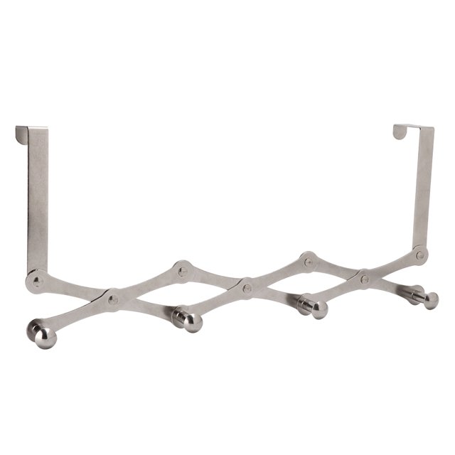 Colgador De Puerta, Colgador Detrás De La Puerta, Gancho Montado En La Pared, Gancho Plegable Resistente Sobre La Puerta, Para Garaje, Jardín, Cocina, Lavandería, Colgador De ANGGREK AGX2326