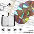 thumbnail image 3 of Non-woven DVD Case Portable Zipper CD Storage Case Holder Disc Bag (80 Capacity), 3 of 8