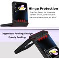 thumbnail image 2 of for Samsung Galaxy Z Flip 4 Case with Hinge Protection, One Piece Design Z Flip 4 Case Slim Hard PC Bumper Phone Case for Z Flip 4 - Black, 2 of 12