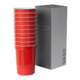 thumbnail image 2 of Vaso promocional de aluminio ecológico para bebidas frías-pong rojo 9.8 x 12.5, 2 of 3