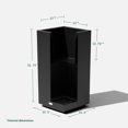 thumbnail image 3 of Maceta con pedestal Veradek Block Series, alta para todo tipo de clima, 3 of 8