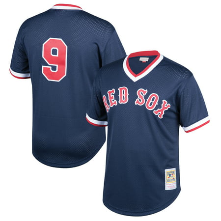 Ted Williams Boston Red Sox Mitchell & Ness Youth Cooperstown Collection Mesh Batting Practice Jersey - (Ted Williams Best Batting Average)