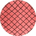thumbnail image 1 of Ahgly Company Indoor Round Oriental Red Industrial Area Rugs, 7' Round, 1 of 4