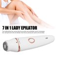 thumbnail image 6 of Rupoun 7 in 1 Lady Epilator Multifunctional Hair Remover Washable Trimmer Set for Women White, 6 of 10