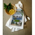 thumbnail image 2 of Madison, Wisconsin, Montage Scenes (100% Cotton Tea Towel, Decorative Hand Towel, Kitchen and Home), 2 of 3