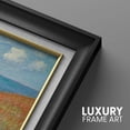 thumbnail image 5 of IDEA4WALL Premium Frame Wall Art Path Through The Corn at Pourville by Claude Monet Fine Art Historic Cultural Illustrations Impressionism Scenic Colorful Artwork for Home Decor - 26"x36" Black, 5 of 5