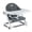 Grey, variant on Monbebe Portable Foldable Toddler Booster Seat, Grey