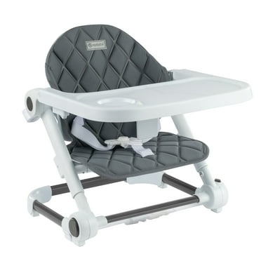 Monbebe Portable Foldable Booster, Grey, Toddler