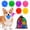 2.5 Inch, variant on Magicorange 3 Pack 2.5"&3.5"&4.5" Spiky Dog Balls, Squeaky Dog Toy Balls, Interactive Floating Fetch Toys for Small Medium Dogs