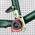 thumbnail image 3 of QualitChoice Adaptateur de Guide de Chaîne de Bicyclette Iscg 03 et avec Boulons CNC 05 Conversion Rouge Rouge 68.3x67.9x35.4x4mm, 3 of 4