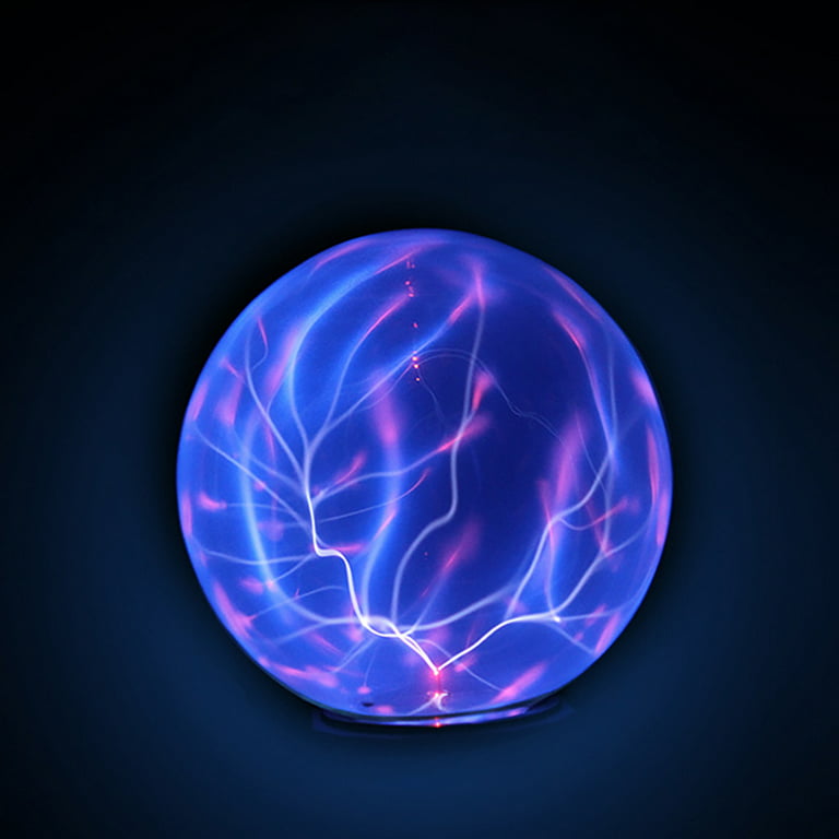 4/5/6/8 Magic Plasma Ball Lightning Crystal Globe Touch Nebula Light Sphere  - AliExpress