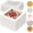 12x12x6 inches, variant on White Bakery Boxes, Large Baking Boxes, 15pcs Cake Boxes (10x10x8 Inches Tall with Window), Square Cardboard Cake Box for Multi-Layer Cakes, Cake Decorating Supplies for Gift Giving