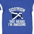 thumbnail image 4 of Inktastic Scottish Pride Scotland Flag Boys or Girls Baby Bodysuit, 4 of 5