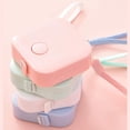 thumbnail image 6 of LQXZWJY 1 Pack Tape Measure Measuring Tape for Body Fabric Sewing Tailor Cloth Knitting Craft Weight Loss Measurements Retractable 60-inch 1.5 Meter, Small Push ButtonDouble Scales Rulers, 6 of 9