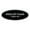 Black / Silver, variant on Signs ByLITA Oval Shoes Off Please Thank You Sign (Red) - Small 2x5"