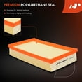 thumbnail image 5 of A-Premium Engine Air Filter Compatible with Ford Fusion 2006-2012 & Mazda 6 2009-2013 & Mercury Milan 2006-2011, 2.3L 2.5L, Flexible Panel, Replace# 6E5Z9601EA, 5 of 8