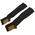 thumbnail image 4 of Compression Socks, Compact Zipper Compression Socks Portable Leg Shaping Soft Washable Skin Friendly  for Home Travel Black Splicing,Skin Color Splicing, 4 of 7