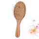 thumbnail image 4 of EeaseMX Cepillo de bambú portátil para cortar el pelo, peine de cerdas, masajeador del cuero cabelludo, antiestático, 1 unidad., 4 of 7