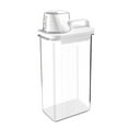 thumbnail image 2 of TACILIP Bottles, Plastic Cereal Dispenser Storage Box Kitchen Food Grain Rice Container Nice, Gifts for Women, 2 of 6