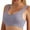 Grey, variant on Sngxgn Sports Bras for Women Medium Support Padded Bra Seamless Women's Sports Wireless Bra(Grey,XL)