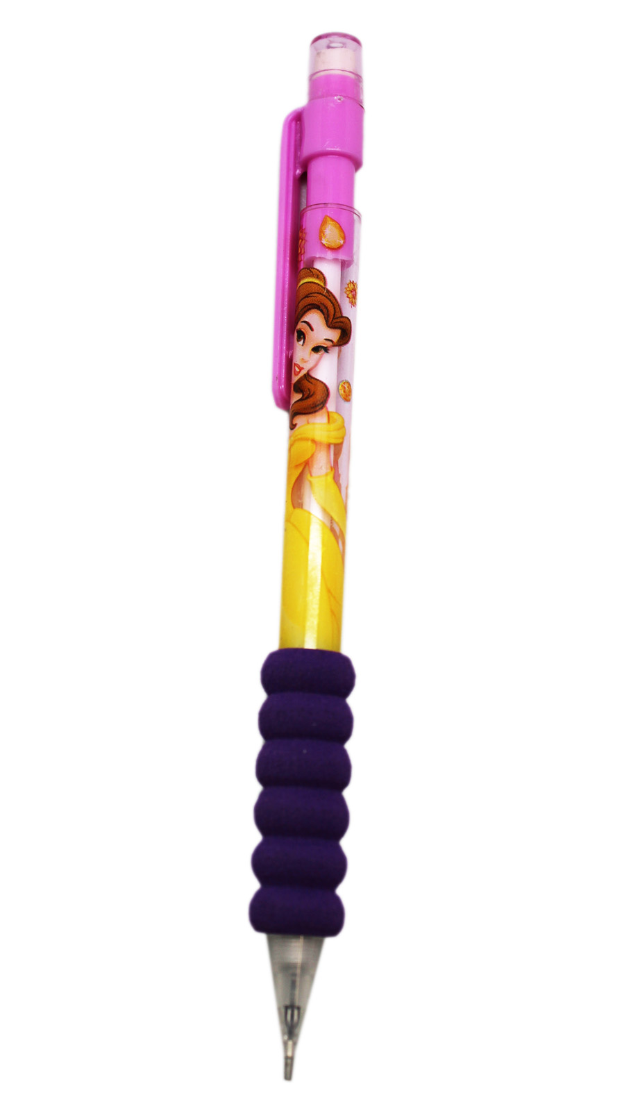 Disney Princess Belle Violet Colored Foam Grip Mechanical Pencil - image 1 of 1