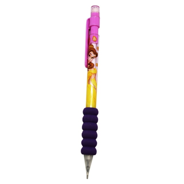 Disney Princess Belle Violet Colored Foam Grip Mechanical Pencil