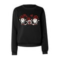 thumbnail image 4 of Odeerbi Christmas Sweatshirts for Women Crewneck Cropped Sweatshirts Fashion 2024 Casual Long Sleeve Printed Tops, 4 of 9