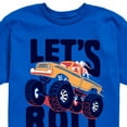 thumbnail image 3 of Instant Message - Transportation - Monster Truck Let's Roll - Toddler & Youth Short Sleeve T-Shirt, 3 of 6