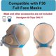 thumbnail image 2 of Headgear Strap for Airfit F30 CPAP Mask, Headgear for Resmed F30, 2 of 5