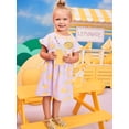 thumbnail image 2 of Garanimals Newborn, Baby & Toddler Girl Cotton 2-Piece Set, Short-Sleeve Dress & Biker Shorts, Sizes 0-6T, 2 of 8