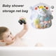thumbnail image 5 of Bolsa De Almacenamiento Bolsa de malla de cesta con soporte para juguetes de succión lavable para almacenamiento de juguetes (pato blanco) Ndcxsfigh libre de BPA, 5 of 7