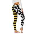 thumbnail image 3 of WILLBEST Leggings Con Estampado de Halloween Para Mujer, Pantalones de Yoga Elásticos Suaves de Cintura Alta Para Entrenar, Correr, Ropa Informal Extra Grande, 3 of 4