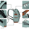 thumbnail image 4 of Mochila para ordenador portátil antirrobo de baile Sexy para mujer y hombre, mochila para ordenador, mochila para el día, mochila escolar con puerto de carga USB, 4 of 7
