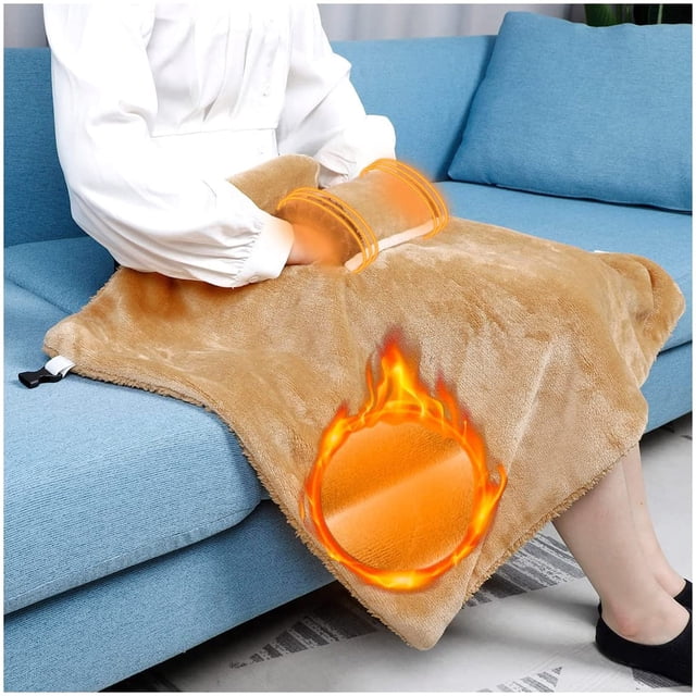 Up to 65% off USB Heating Soft Plush Electric Blanket, USB Heating Flannel Electric Blanket, Heating Shawl, Flannel Electric Blanket, Winter Warm Blanket