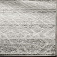 thumbnail image 4 of Safavieh Adirondack Collection ADR124B Silver and Ivory Vintage Geometric Square Area Rug (6' Square), 4 of 5